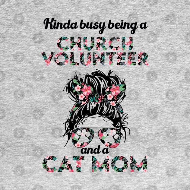 Church volunteer and cat mom gift . Perfect fitting present for mom girlfriend mother boyfriend mama gigi nana mum uncle dad father friend him or her by SerenityByAlex